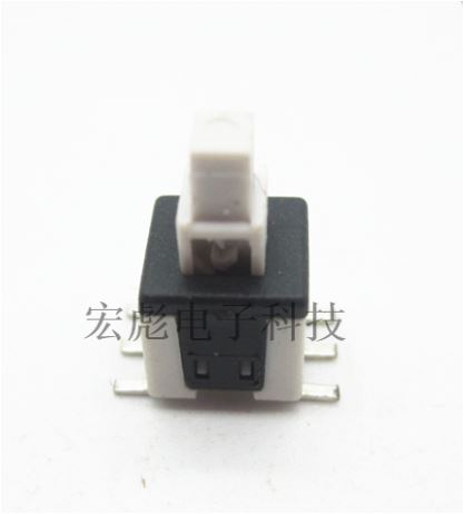 ปุ่ม กดติดกดดับ SMD 5.8X5.8 with lock key switch patch six feet 6 feet 5.8*5.8MM lock self-locking switch