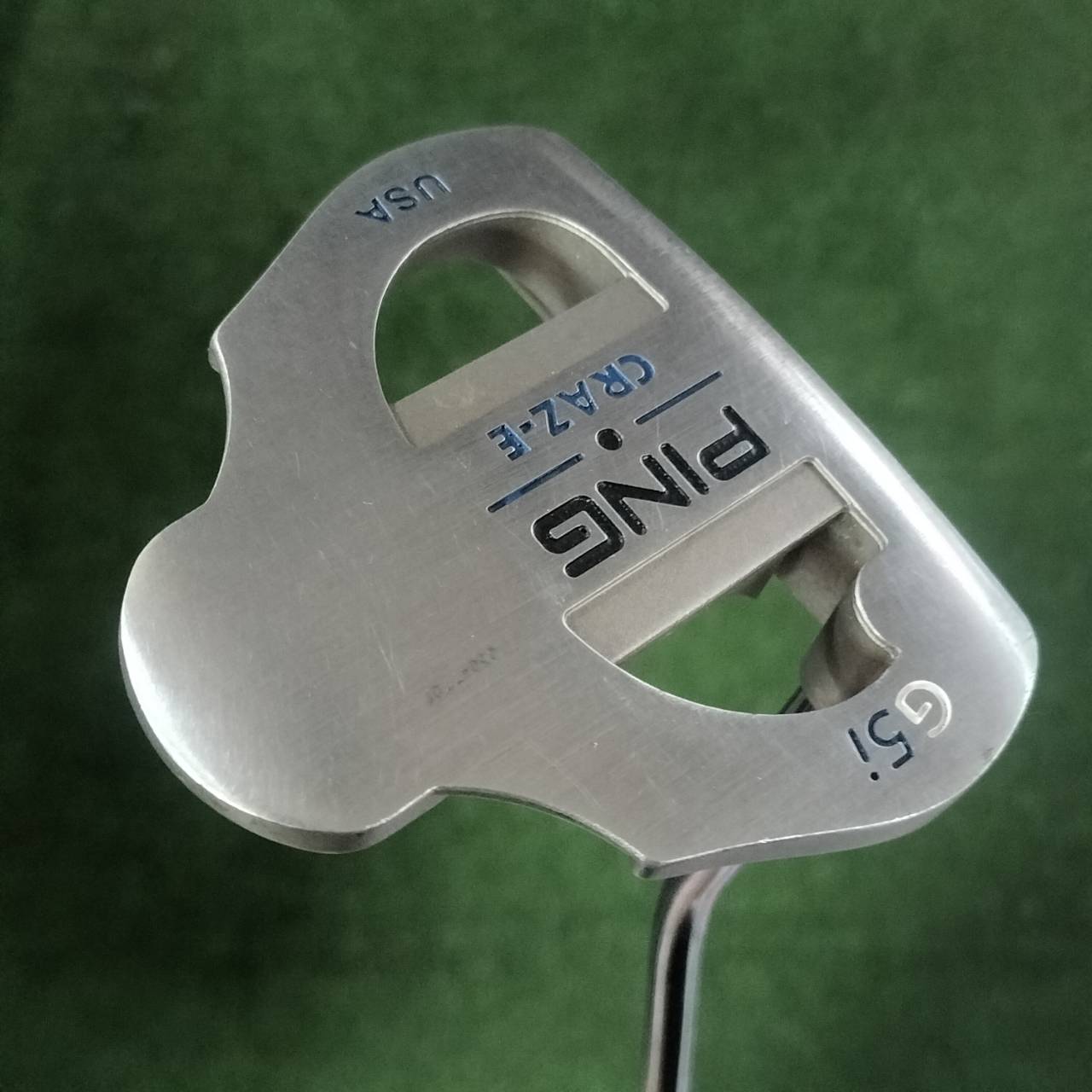 ** มีตำหนิ ** PUTTER PING G5i CRAZY - E ความยาว 34 นิ้ว ไม้กอล์ฟพรีเมี่ยมมือสอง By NakaraLuxurious