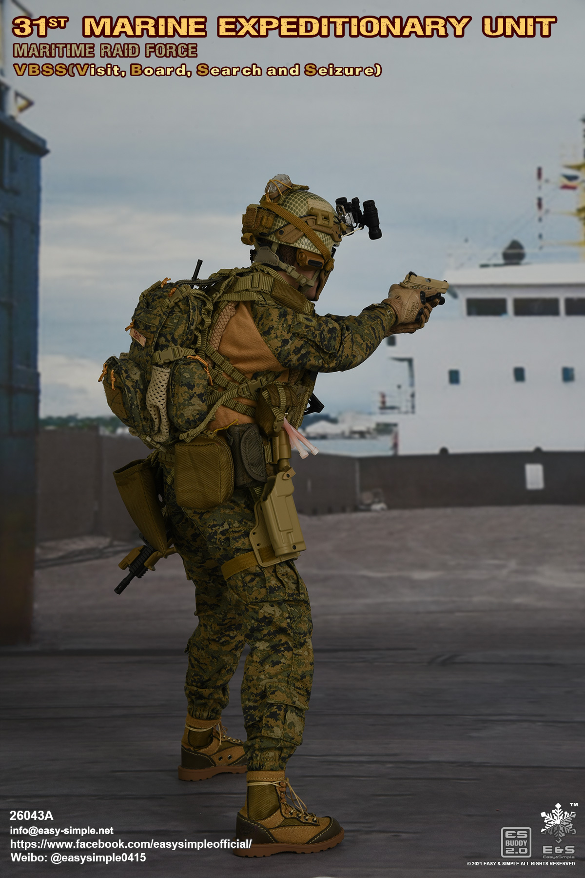 [สั่งจอง] Easy&Simple 26043A 1/6 : 31st MEU MRF VBSS