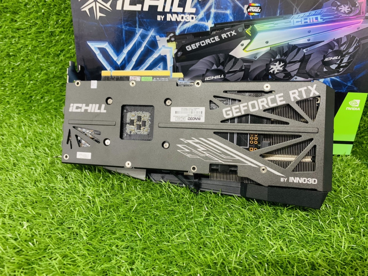 VGA การ์ดแสดงผล INNO3D GEFORCE RTX 3070 ICHILL LHR - 8GB