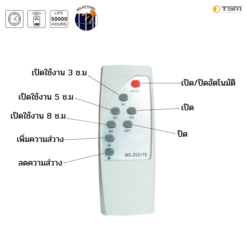 หลอดไฟโซล่าเซลล์ ไฟตุ้ม หลอดจัมโบ้ ไฟโซล่าเซลล์ โซล่าเซลล์ ไฟพลังงานแสงอาทิตย์ ไฟตั้งแคมป์ 60W / 100W