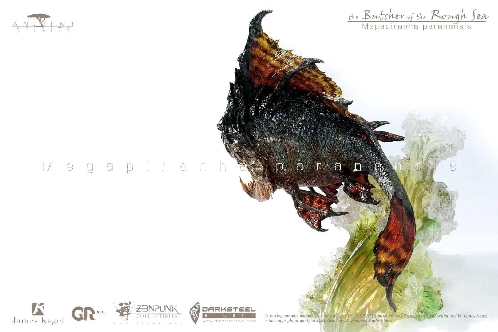 [สั่งจอง]Dark Steel Toys Ancient Animals 1 Series : Megapiranha Paranensis