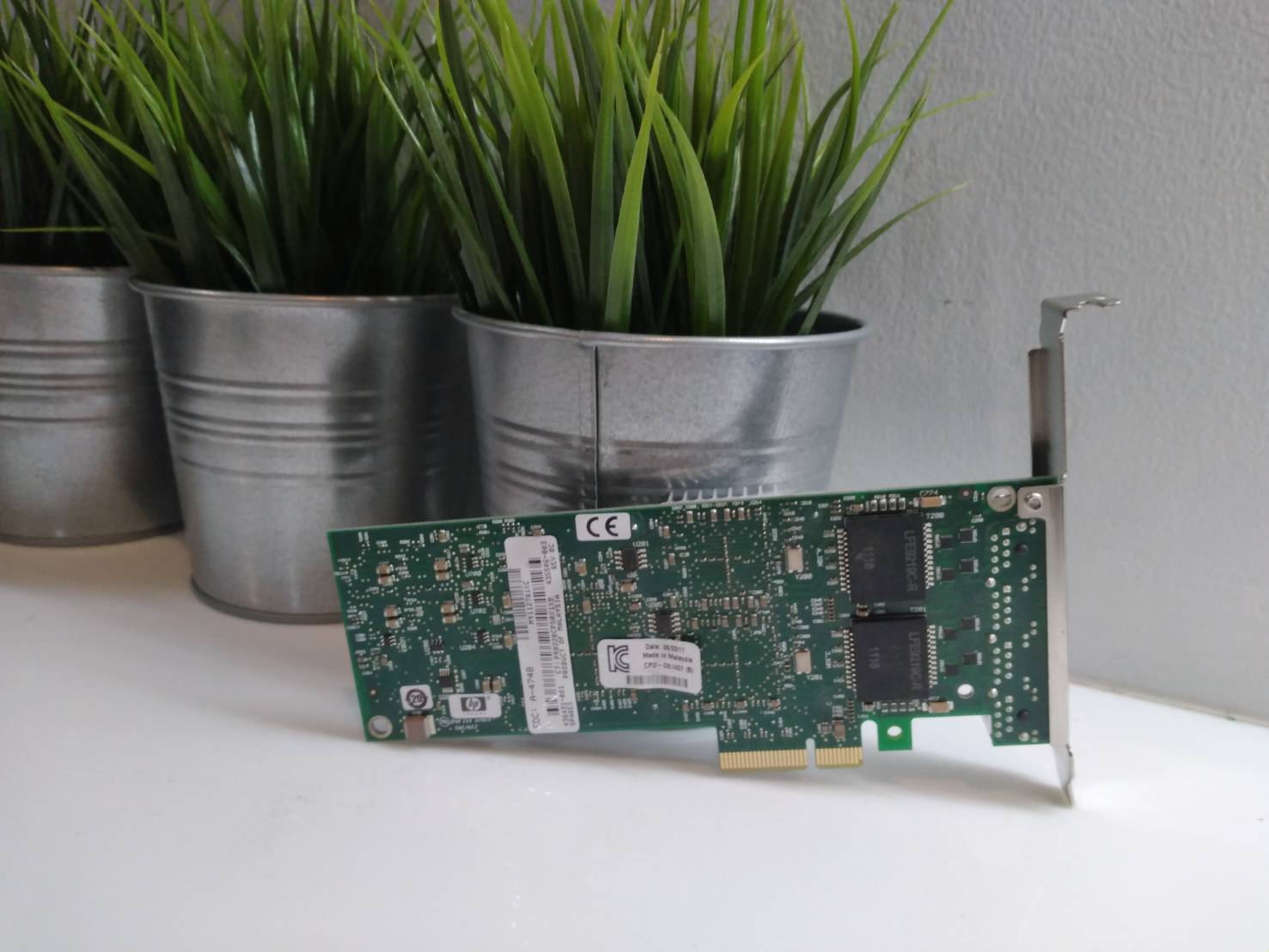 436431-001, HP NC364T quad port Gigabit Ethernet PCIe adapter full height