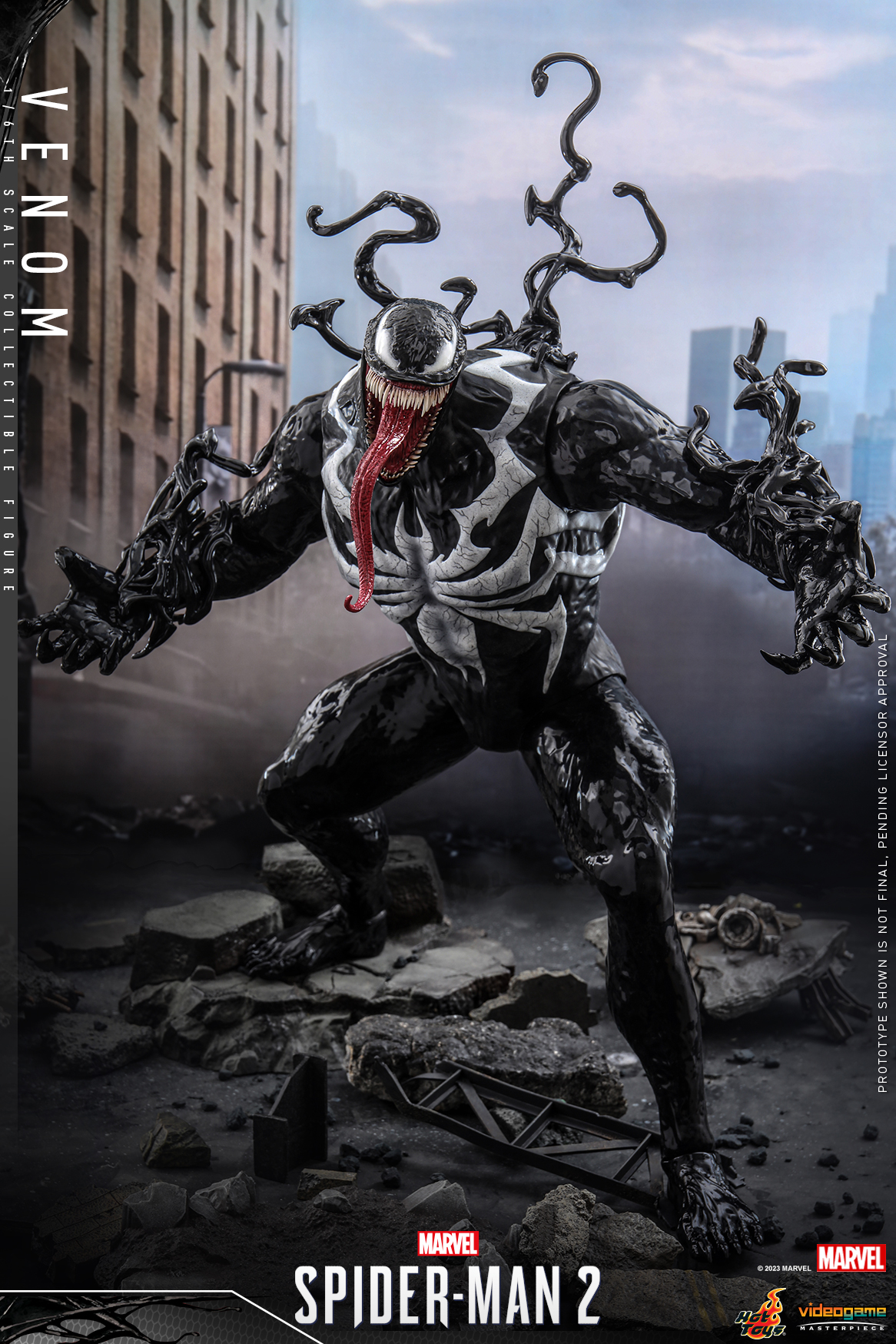 [พร้อมส่ง] Hot Toys VGM59 1/6 : Marvel's Spider-Man 2 - Venom
