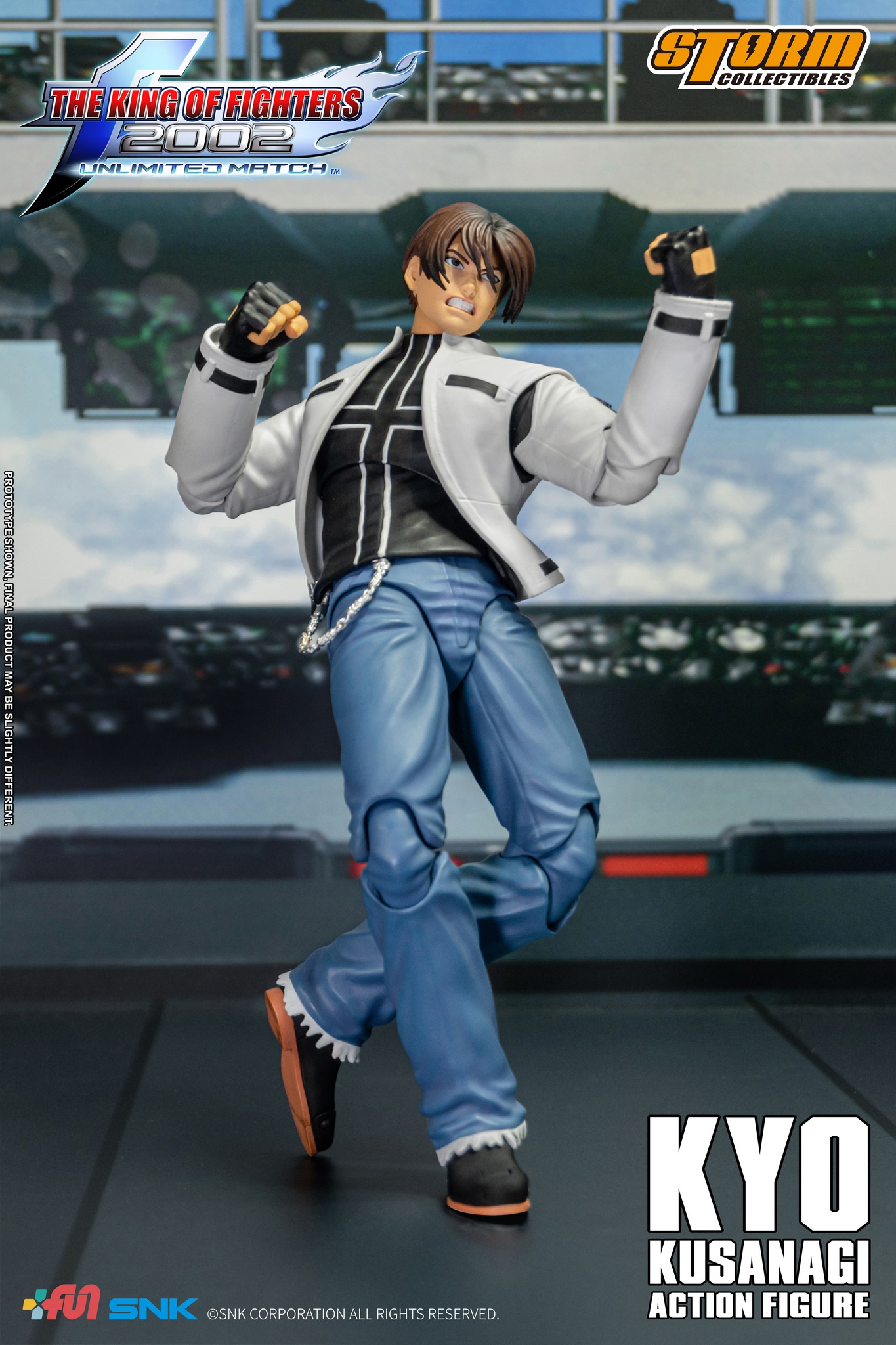 [สั่งจอง]Storm Collectibles SKKF08 1/12 : King of Fighters 2002 Unlimited Match - KYO KUSANAGI