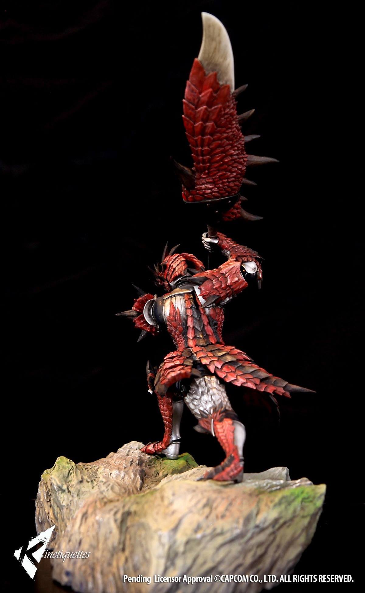 [สั่งจอง]Kinetiquettes 1/10 scale : RATHALOS - THE KING OF THE SKIES
