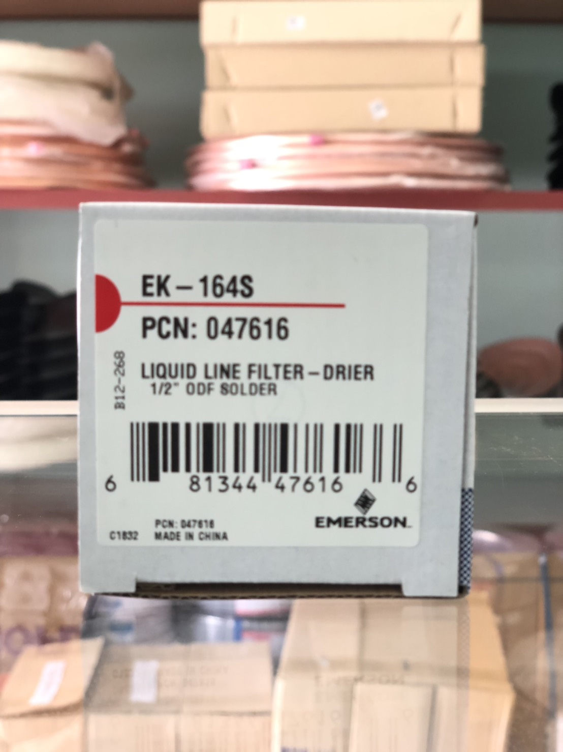 FILTER DRIER EMERSON EK-164S ขนาด 1/2