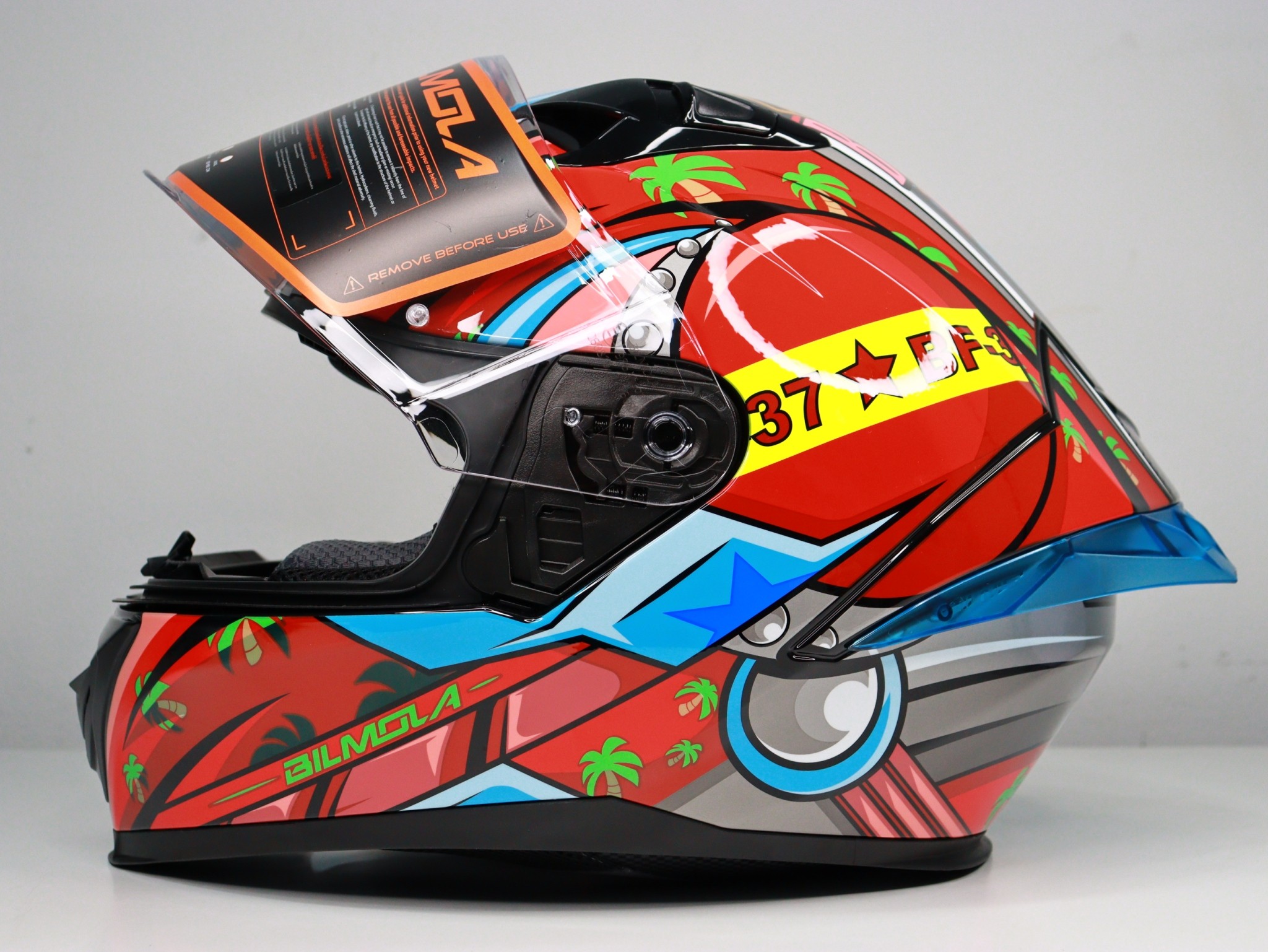 หมวกกันน็อค BILMOLA วันพีช รุ่น Veloce S(FRANKY) Size:S