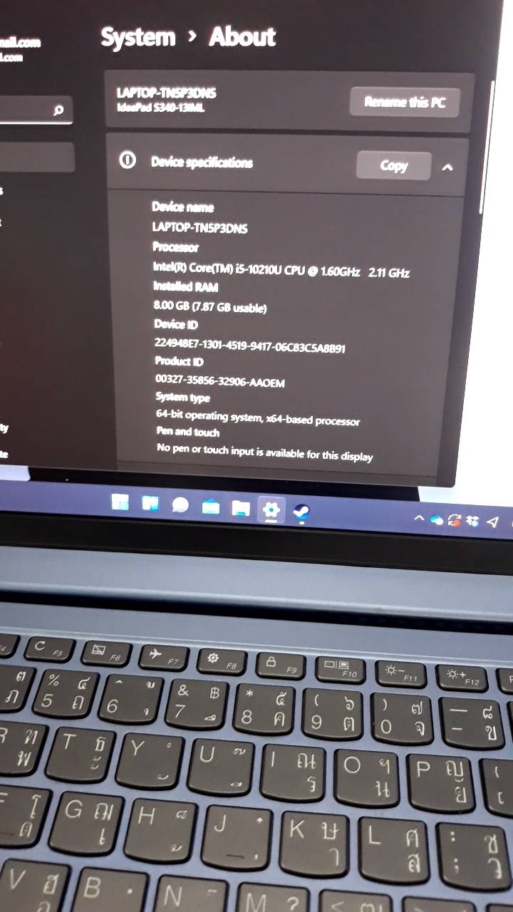 โน้ตบุ๊ค Notebook Lenovo Ideapad S540 - 14 inch