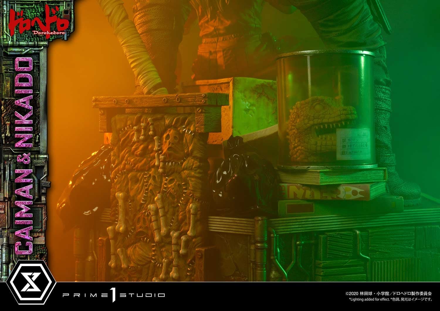 [สั่งจอง]Prime 1 Studio 1/4 : Caiman & Nikaido (Dorohedoro)