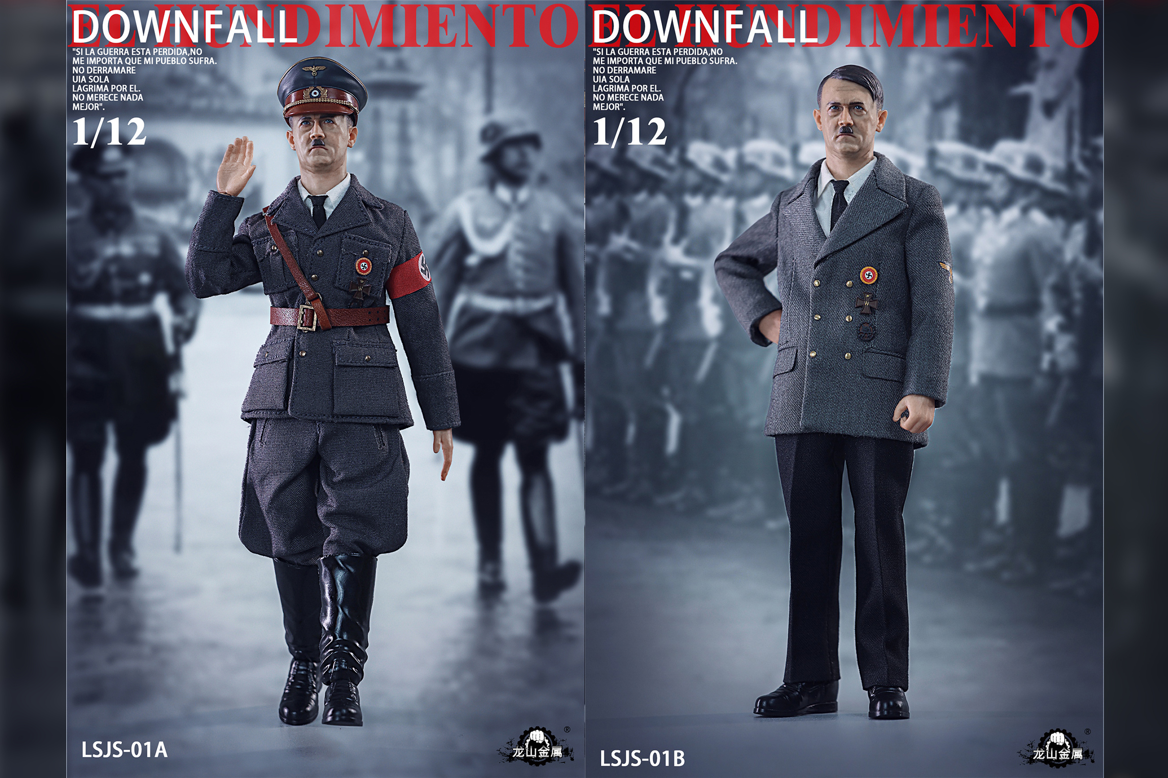 [พร้อมส่ง ] Long Shan Meta LSJS-01 1/12 : Mustache Commander มีให้เลือก 2 แบบ