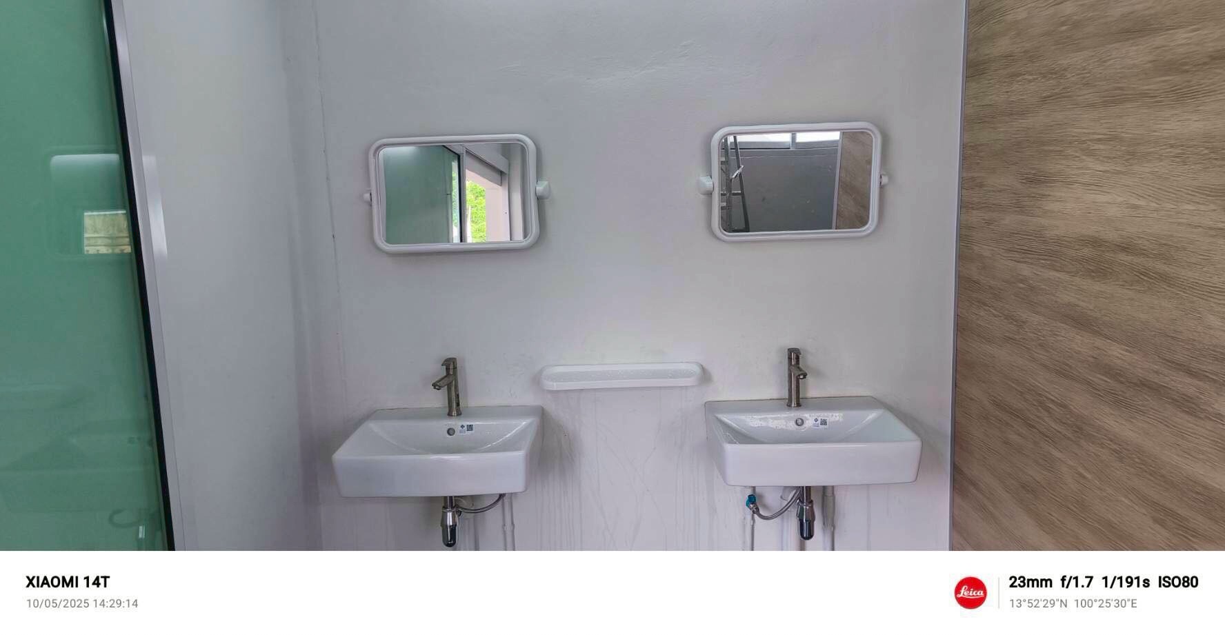 งานสร้างห้องน้ำ วัดบางแพรก จ.นนทบุรี