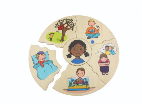 เกมปริศนาอารมณ์จัดการอารมณ์สถานการณ์ต่างๆ ของเล่นเด็ก, สื่อการสอน , ของเล่น ,ของเล่นเสริมพัฒนาการ ของเล่นเด็กอนุบาล พร้อมส่ง