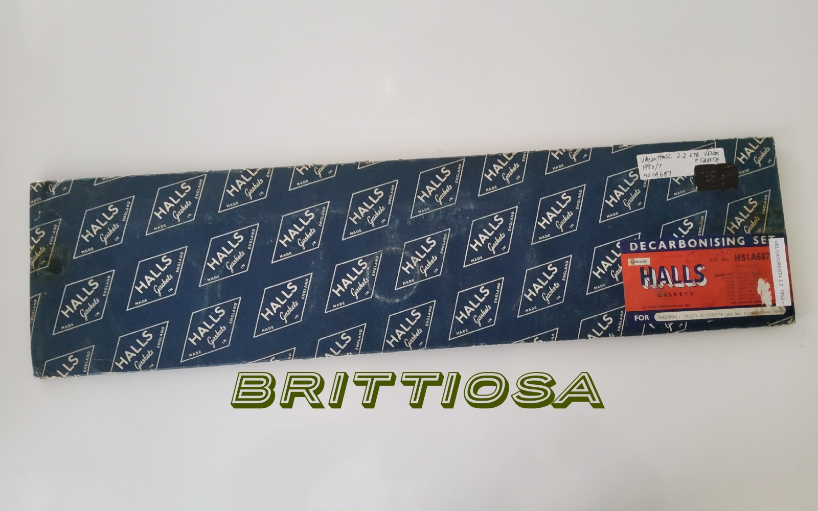 Yläsarja Velox/Cresta 2.2 1952-57, NOS =215e