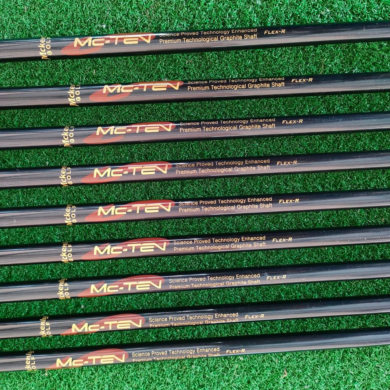 ชุดเหล็ก MCKENLT MC-TEN POWER SOLE มีเหล็ก 3-9 PW SW ก้าน MC-TEN FLEX R เหล็กใบใหญ่ตีง่ายน้ำหนักเบาครับ