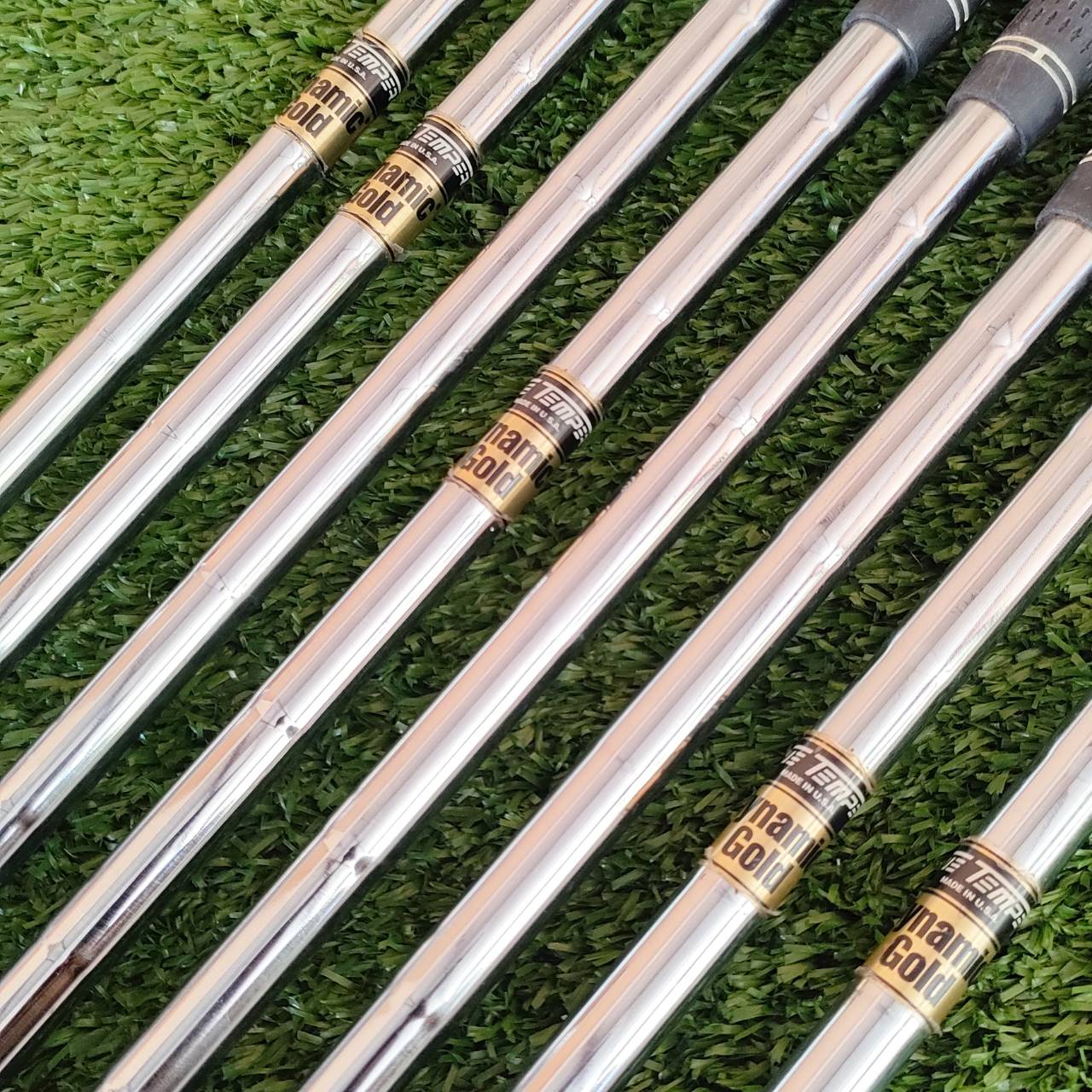 ชุดเหล็ก TITLEIST 690 CB มีเหล็ก 3-9 เเละ PW ก้าน DYNAMIC GOLD R300 เป็นเหล็ก FORGED ระดับพรีเมี่ยม!! ไม้กอล์ฟมือสอง ของแท้ BY NakaraLuxurious