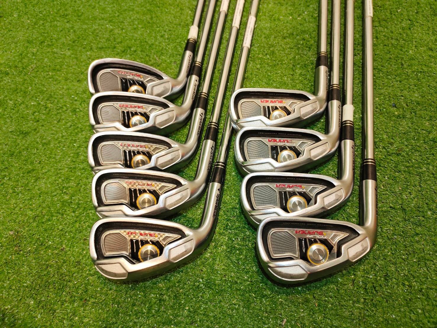 ไม้กอล์ฟมือซ้าย ชุดเหล็ก Taylormade TOUR BURNER