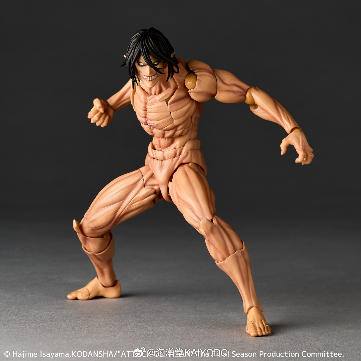 [พร้อมส่ง]Kaiyodo : Revoltech Amazing Yamaguchi - Attack on Titan Eren Yeager (อัพเกรด Bonus Ver. แถมหน้าโบนัส)