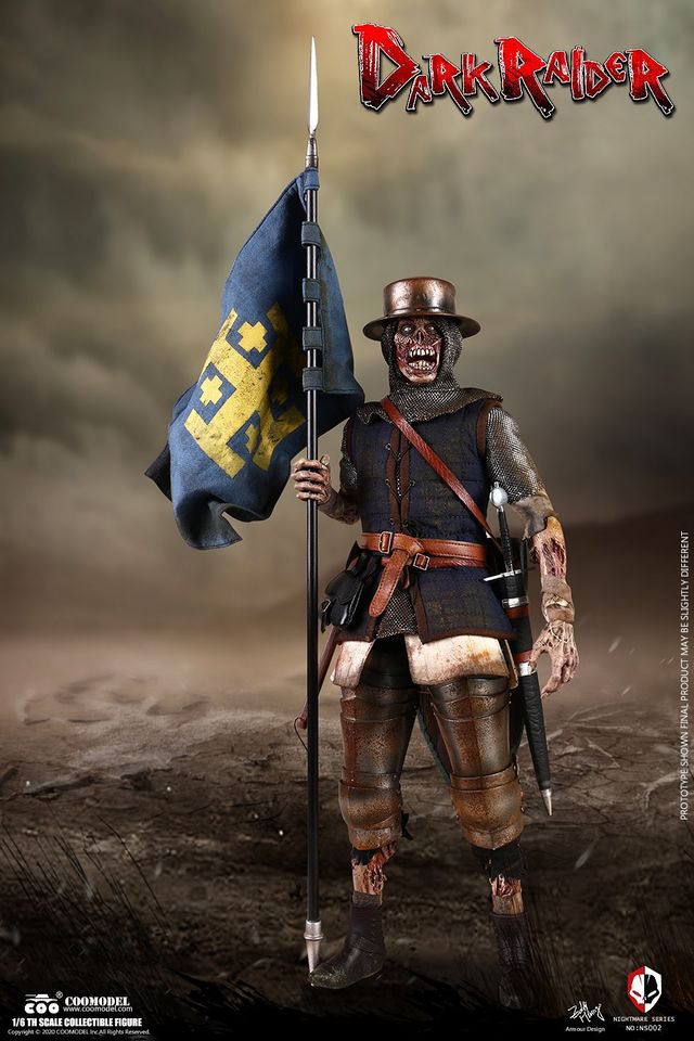 [สั่งจอง]COOMODEL 1/6 NS002 NIGHTMARE SEIRES (DIECAST ALLOY) - DARK RAIDER