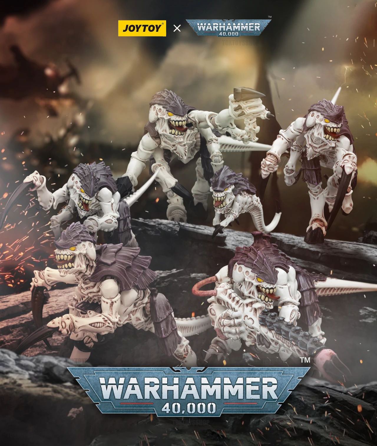 [สั่งจอง] Joytoy 1/18 : Tyranids : Hive Fleet Leviathan