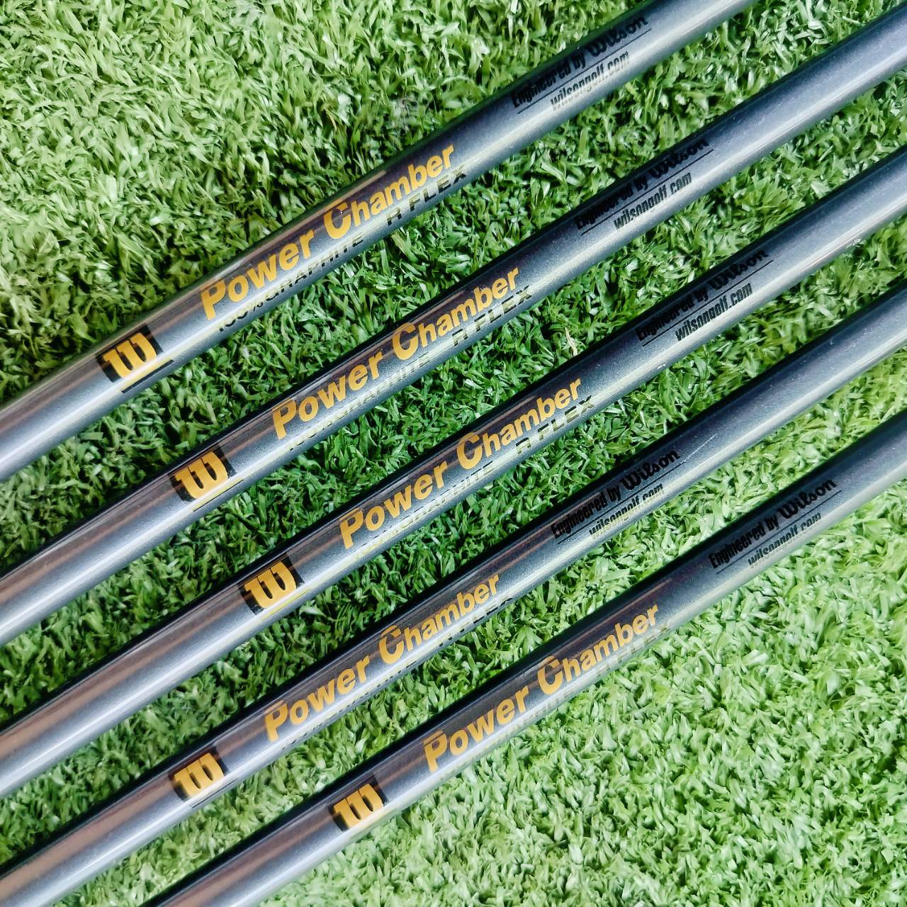*** ขาดเหล็ก 7 *** ชุดเหล็ก WILSON 3D DESIGND เหล็ก CAVITY แบบ UNDER CUT ตีง่ายมาก ตีโดนง่าย และสปินดีมาก ไม้กอล์ฟพรีเมี่ยมมือสอง ของแท้ By NakaraLuxurious