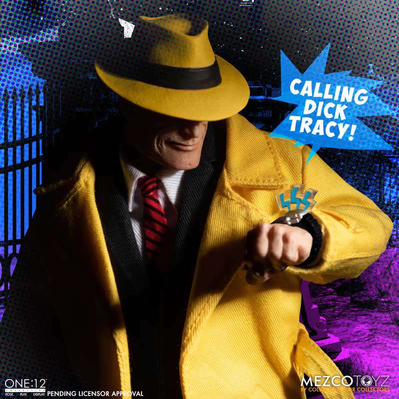 [สั่งจอง] Mezco toyz One:12 Collective : Dick Tracy vs Flattop Boxed Set