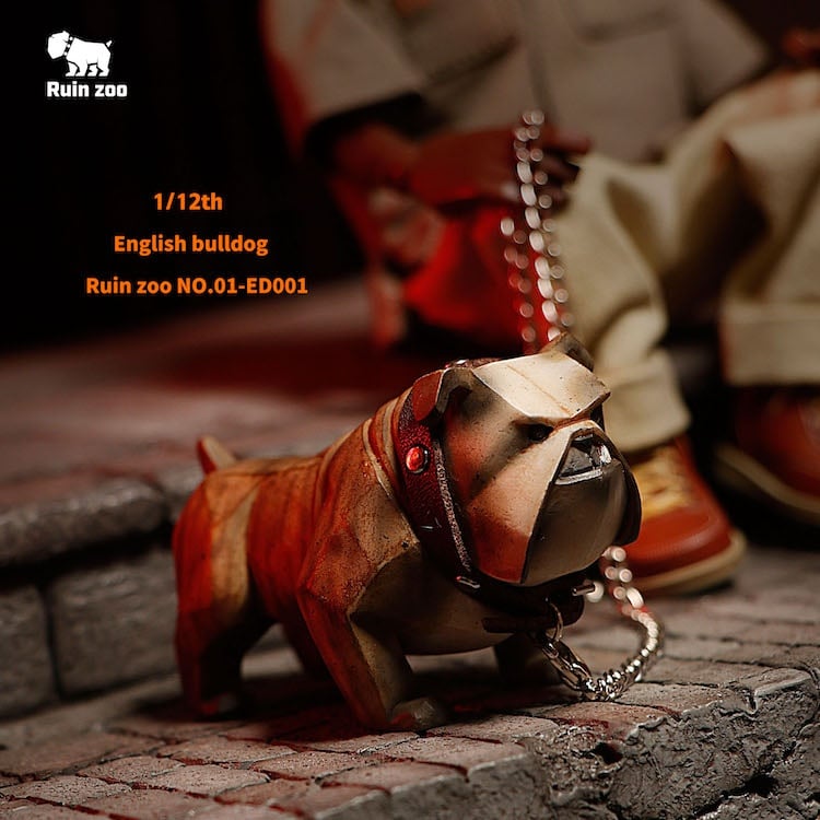 [สั่งจอง]RZTOYS 1/12 : English bulldog