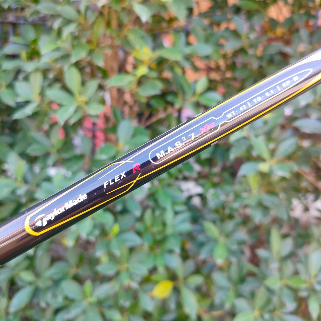 FW3 TAYLORMADE R7 XR ก้าน M.A.S.27 XR FLEX R เป็นรุ่น XR พรีเมี่ยม ตีง่าย ก้านเบา สามารถไขสลับหมุดให้เฟด หรือ ดรอได้