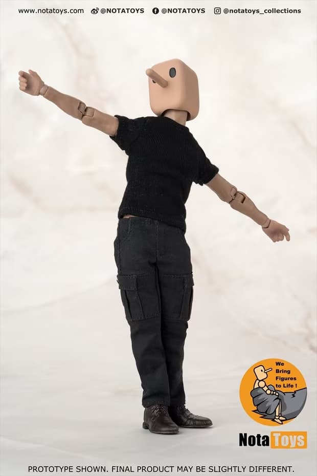 [สั่งจอง] Notatoys 1/12 : NOTAMAN Male Figure Body