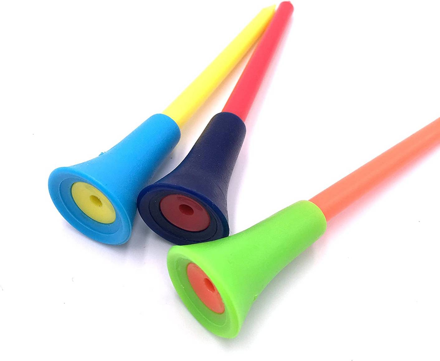 TEE GOLF หัวยาง คละสี PGM QT013 ขนาด 73 มม.