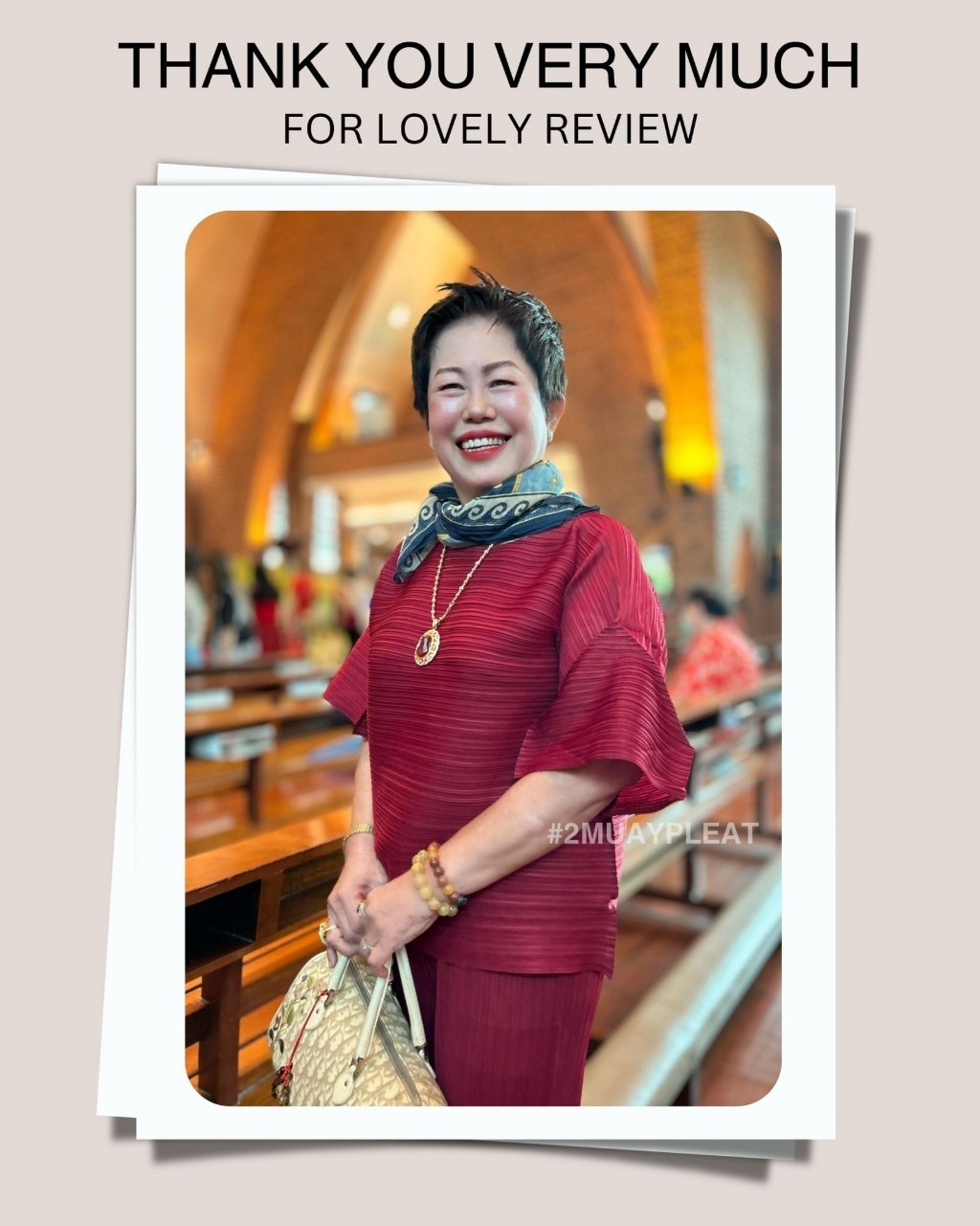 2MUAY รุ่น GJO9319-9 เสื้อพลีทคุณภาพ FLARE SLEEVE PLEATED TOP 7 สี FREE SIZE