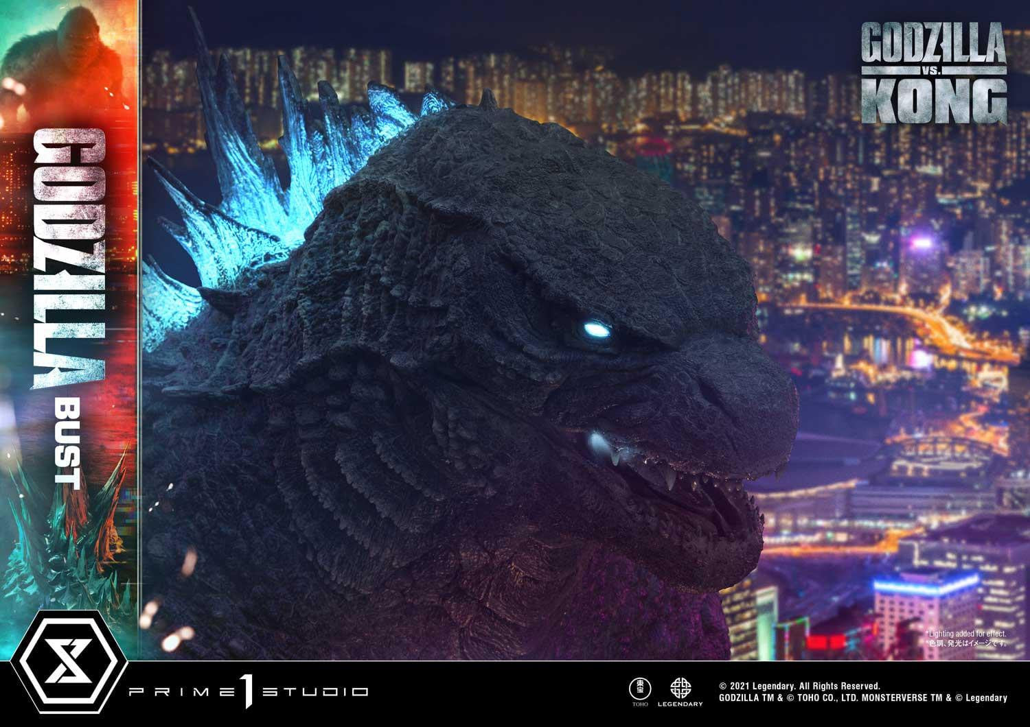 [สั่งจอง]Prime 1 Studio LSGVK-01 : Godzilla vs Kong Godzilla Bust