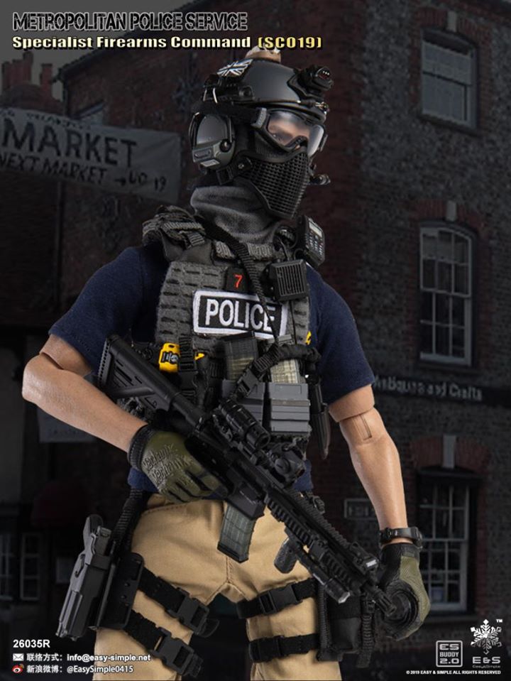 [สั่งจอง]Easy&Simple 26035R British Specialist Firearms Command SCO19 2019 Ver.