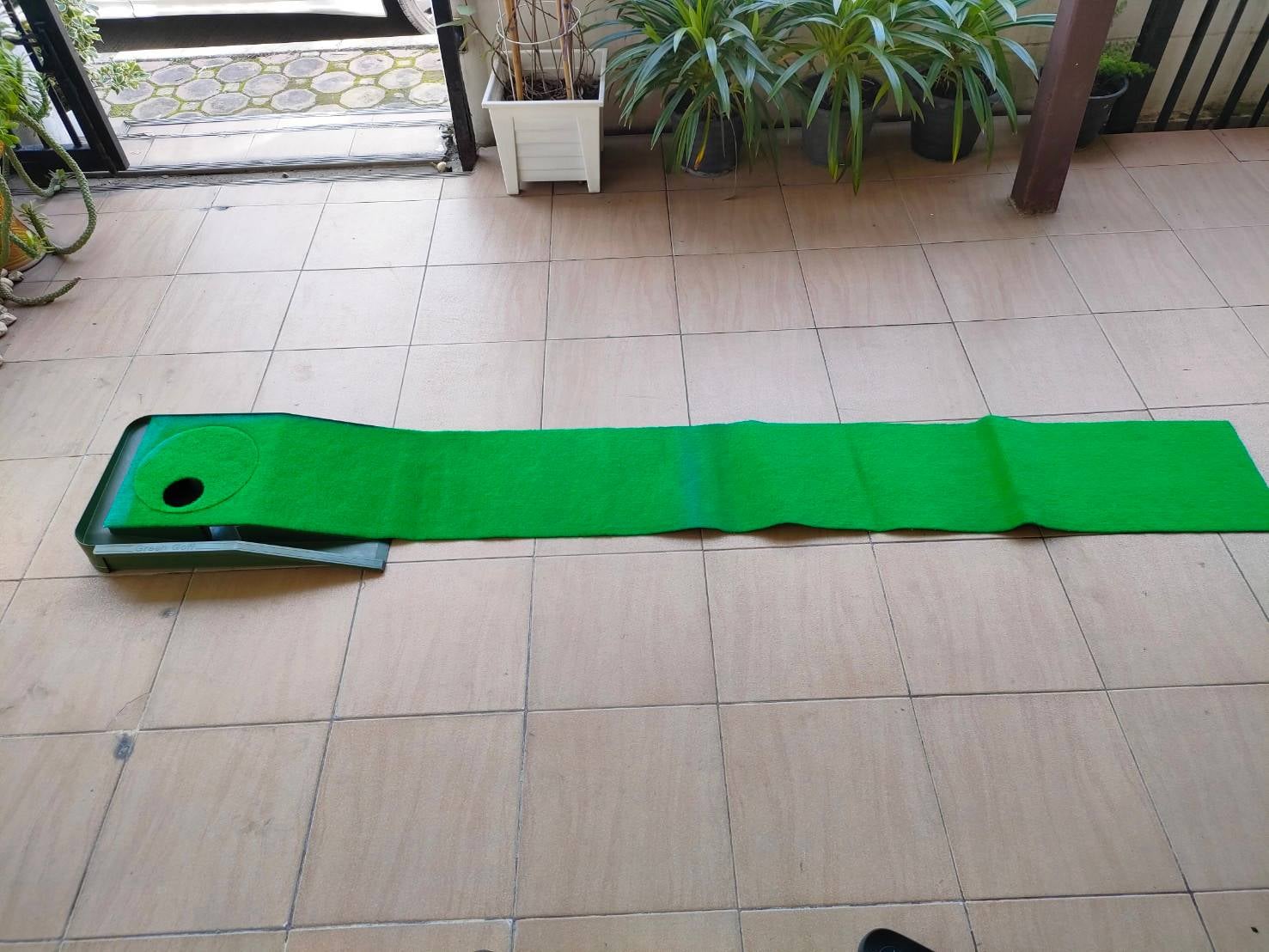 พรมซ้อมพัตต์กำมะหยี่ มือสอง