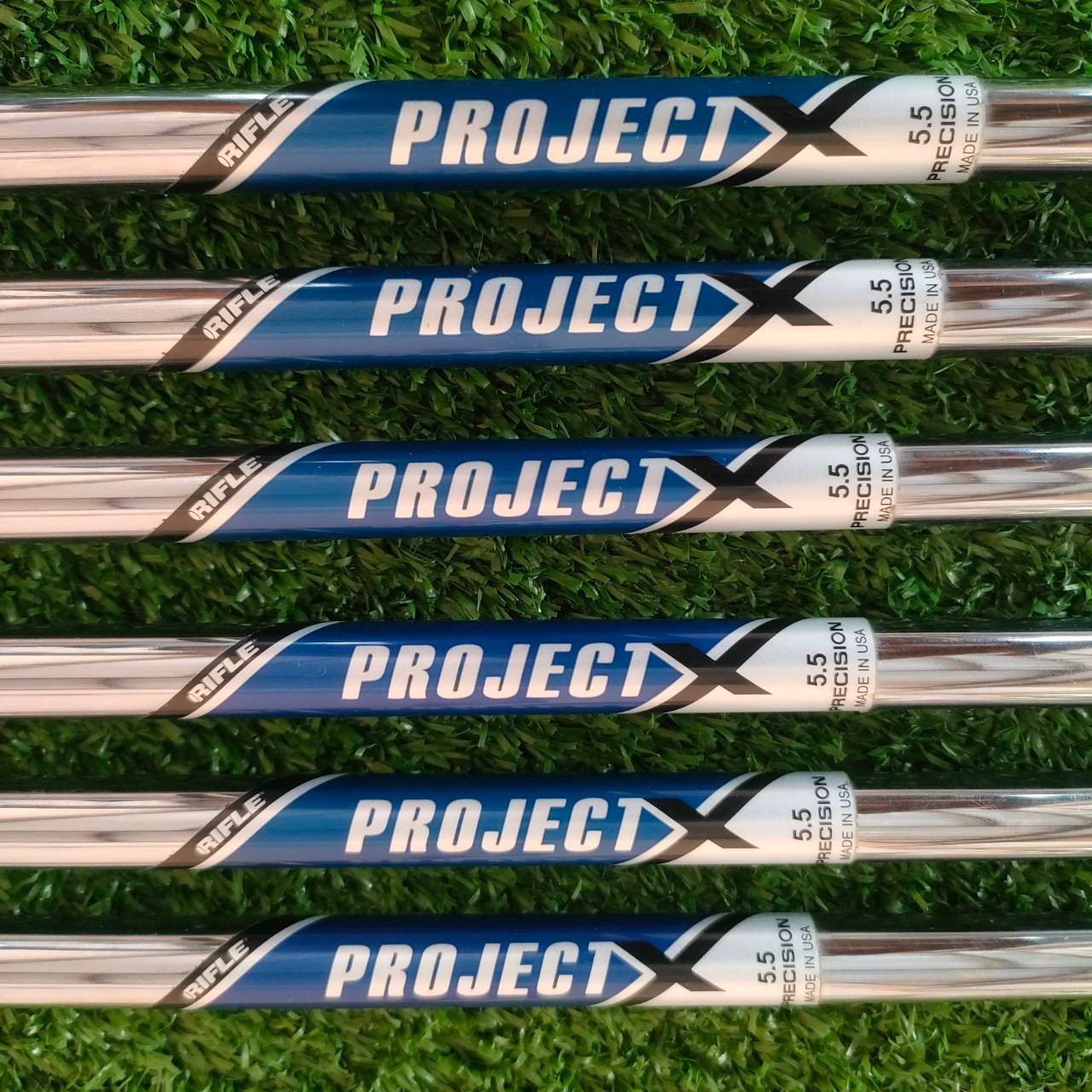 ชุดเหล็ก TITLEIST ก้าน PROJECT X 5.5 ทั้งชุด กริพ IOMIC ทั้งชุด!! เป็นชุดที่รวมกันหลาย AP เพื่อความตีง่ายและคม ในเหล็กยาว มาจนถึงเหล็กสั้น ฟิตติ้งก้านเดียวกันหมด สวิงเวทเดียวกันหมดทั้งชุด!! ไม้กอล์ฟมือสอง ของแท้ BY NakaraLuxurious