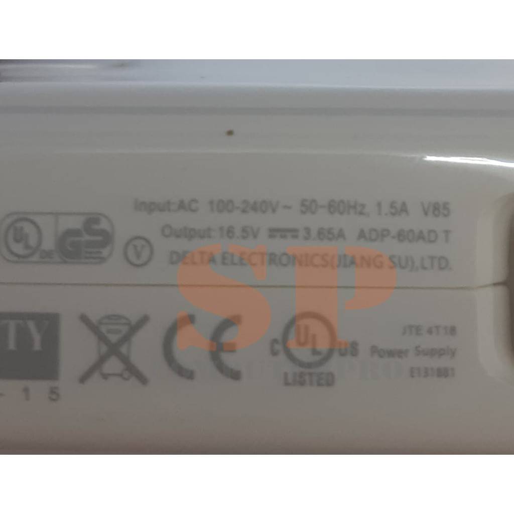 APPLE ADAPTER Macbook อแดปเตอร์ของแท้ APPLE Macbook Pro 13 A1278 A1344 ปี 2009 2010 2011 16.5V 3.65A SAFE 1 หัว L