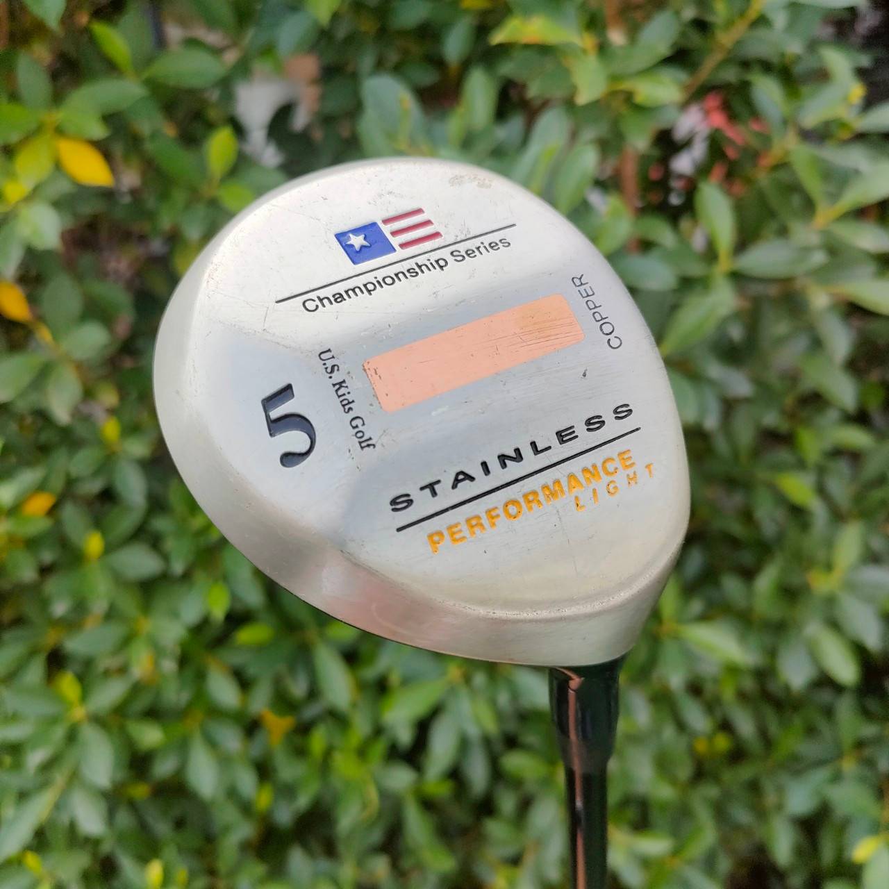 ** ไม้กอล์ฟสำหรับเด็ก ** FW5 U.S. KIDS GOLF STAINLESS PERFORMANCE LIGHT ก้าน PERFORMANCE ความยาว 39 นิ้ว