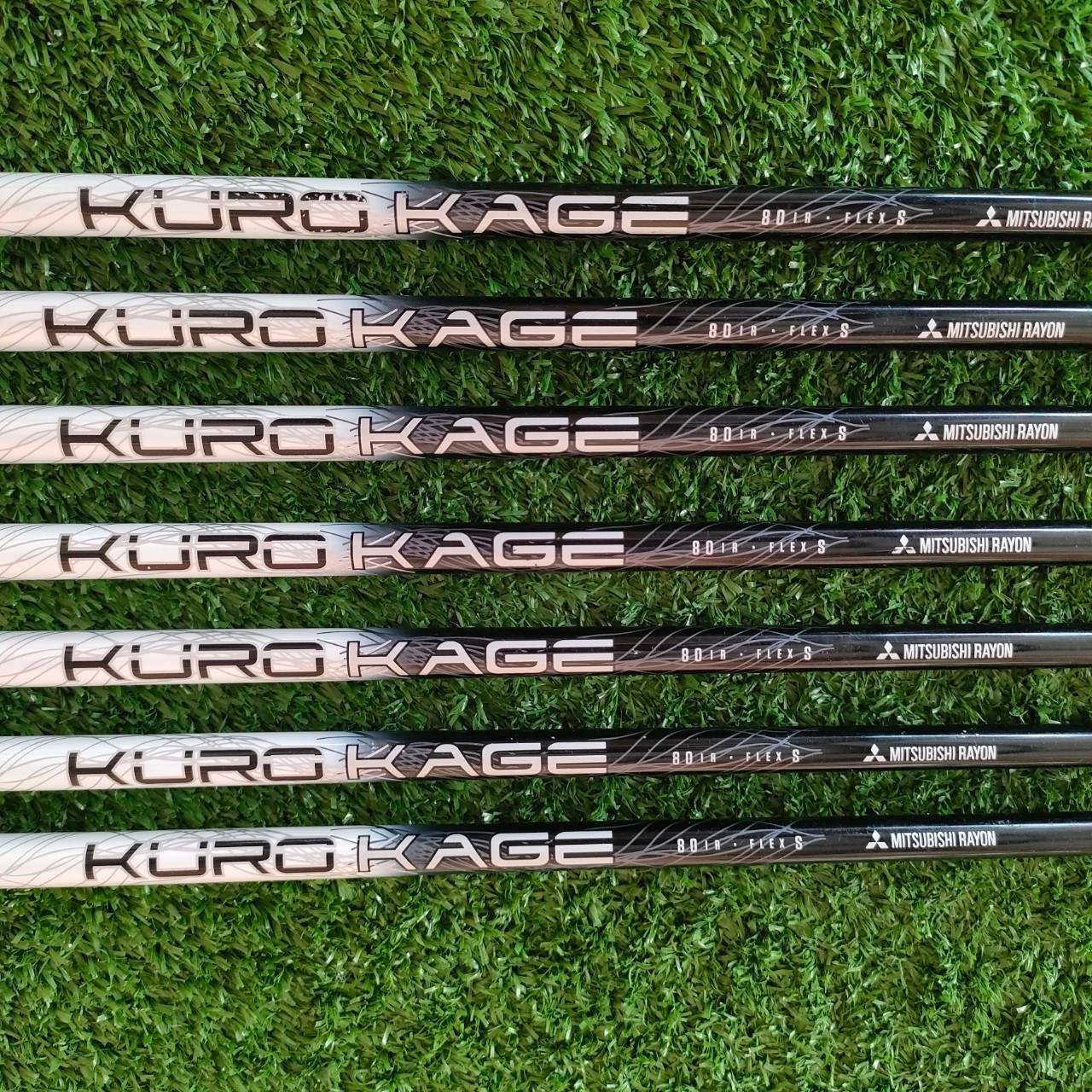 ชุดเหล็ก TAYLORMADE M1 มีเหล็ก 4-9 เเละ PW ก้าน KURO KAGE FLEX S