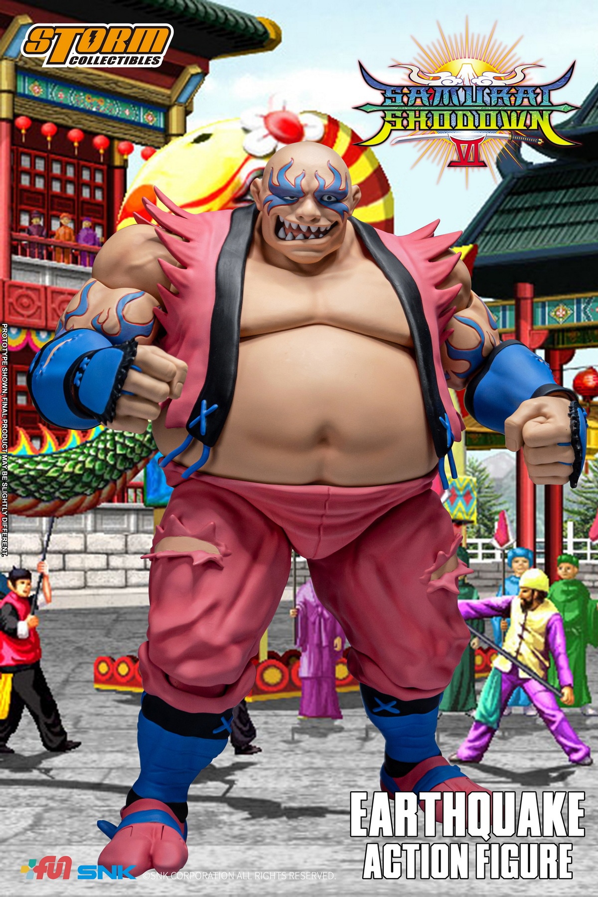 [สั่งจอง]Storm Toys SNSS05 1/12 : Samurai Shodown VI EARTHQUAKE