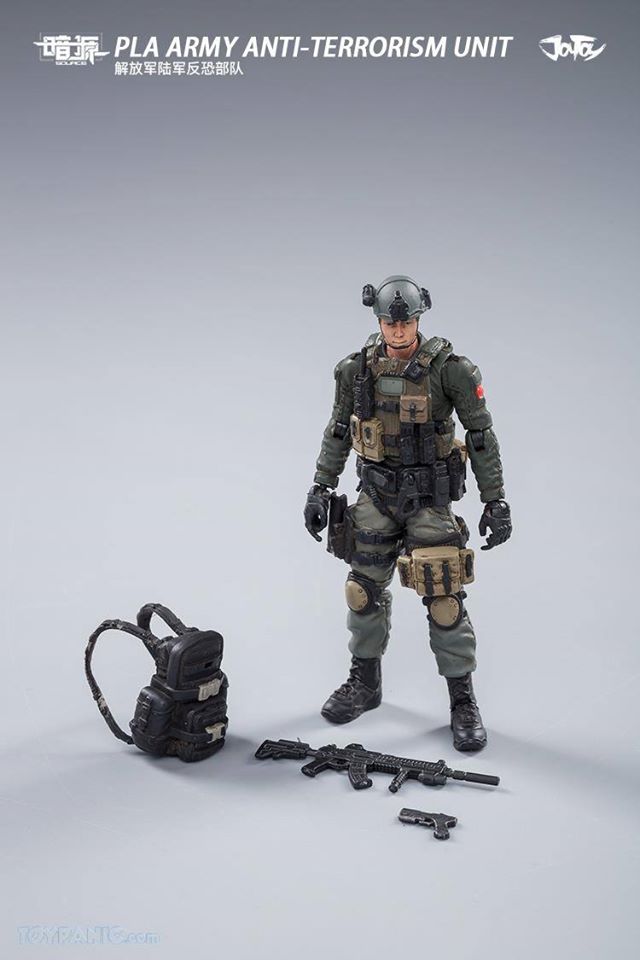 [สั่งจอง]JOYTOY 81911041 1/18 PLA army counter terrorism unit