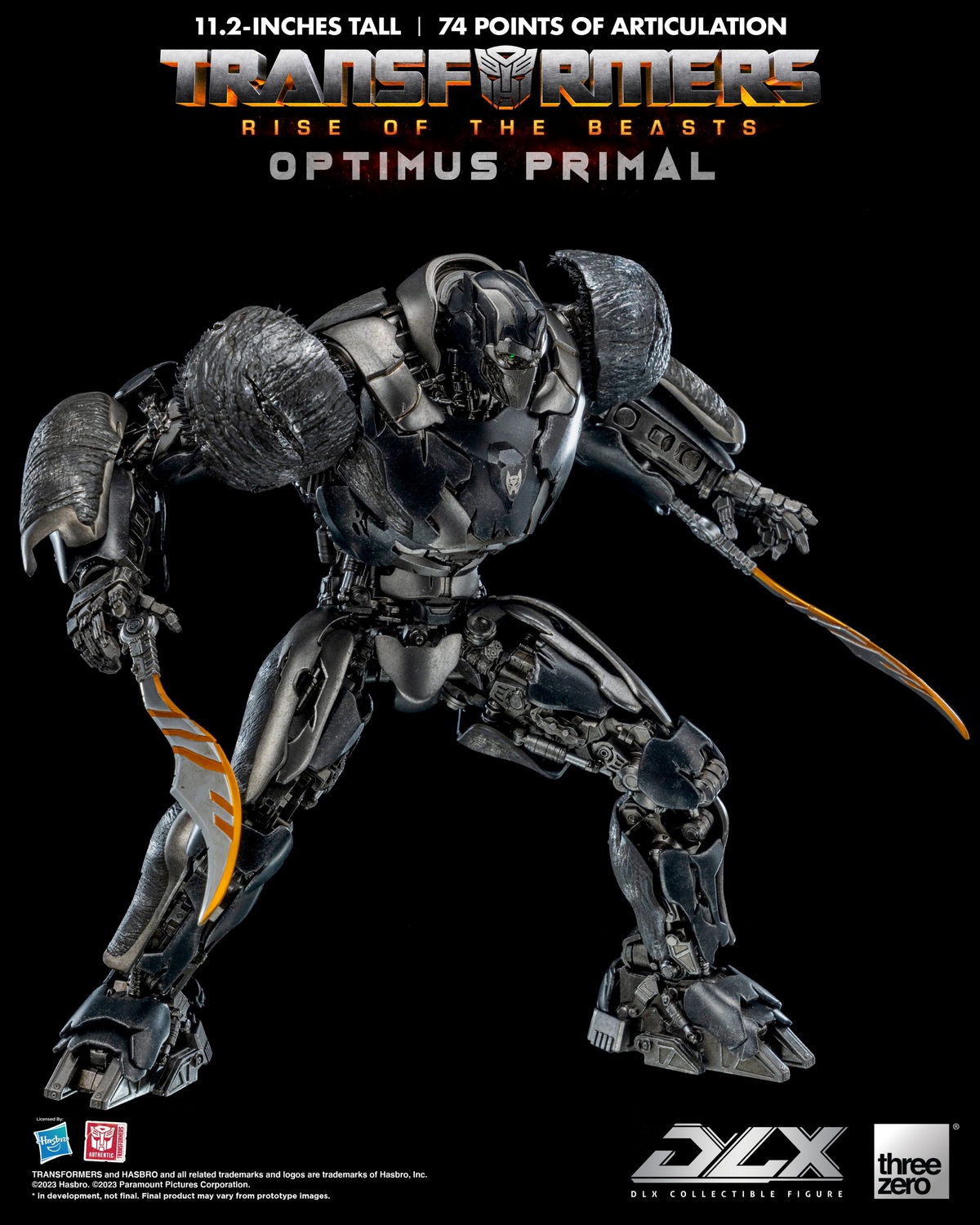 [สั่งจอง]Threezero 3Z05650W0 : Transformers Rise of the Beasts - DLX Optimus Primal