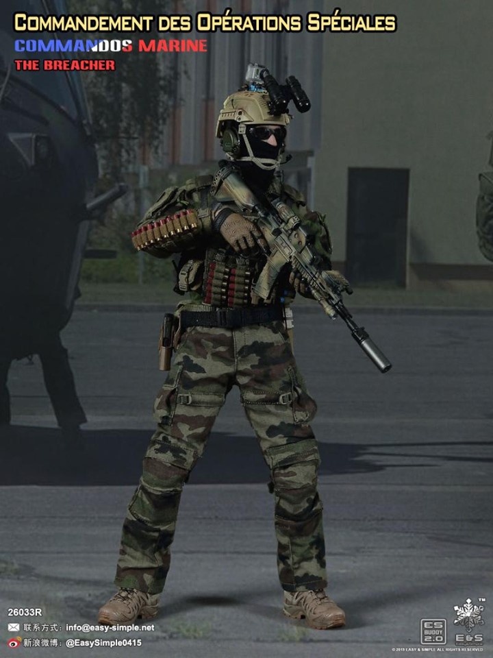 [สั่งจอง]E & s es-26033 r คำสั่งพิเศษของ prt ii The breacher & the sniper