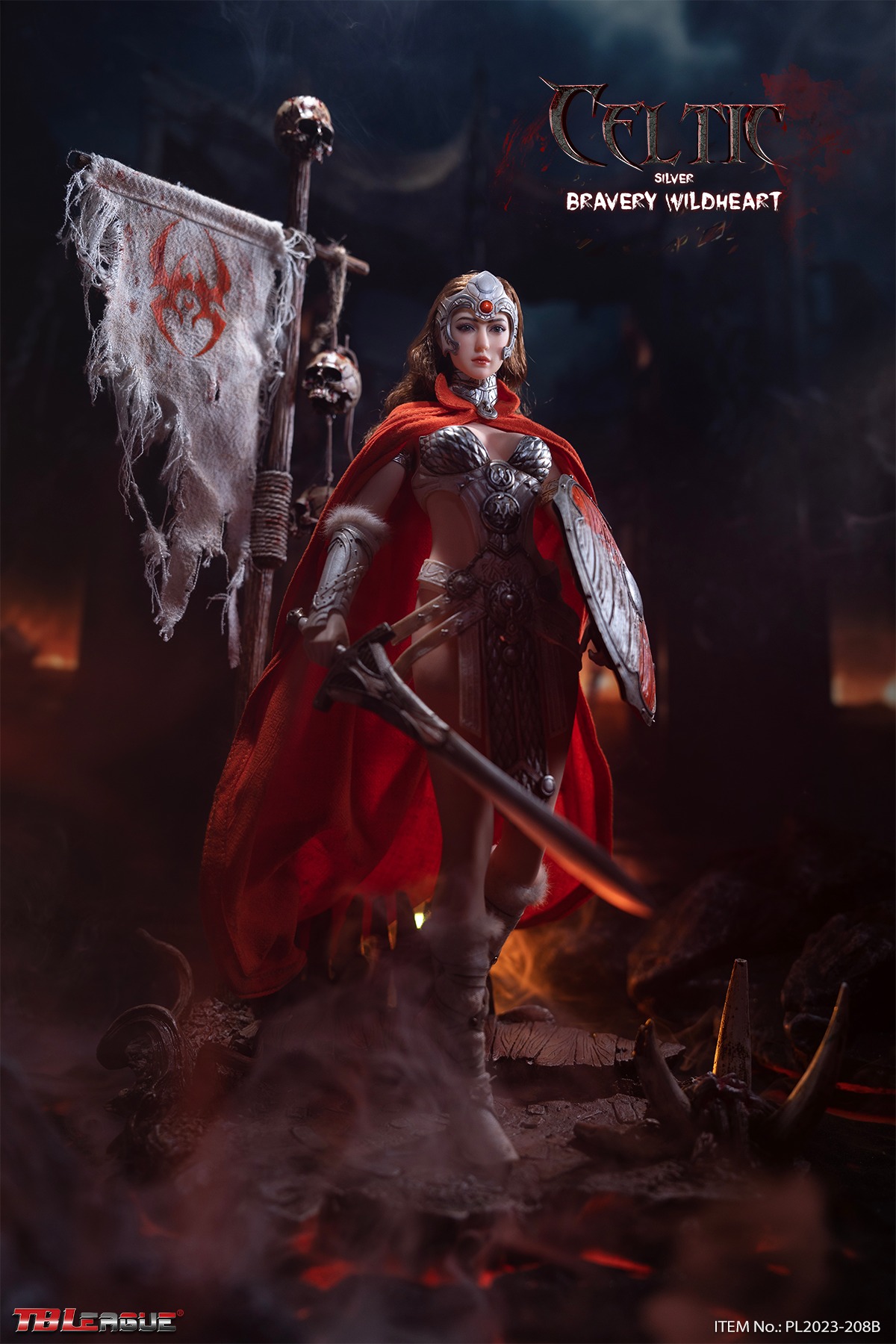 [สั่งจอง]TBLeague PL2023-208 1/6 : Celtic Bravery Wildheart