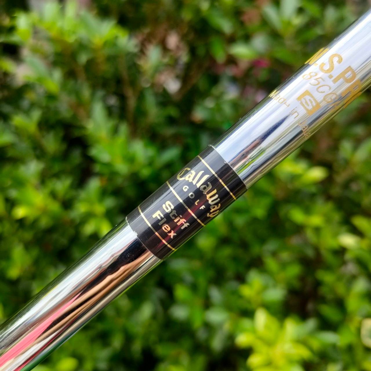 เหล็ก4 CALLAWAY GREAT BIG BERTHA ก้าน N.S.PRO 85CGH FLEX S หัวใหญ่ตีง่ายมากๆ ก้านเหล็กพรีเมี่ยม เบาเพียงแค่ 85 กรัม คุณภาพดีมากๆครับ