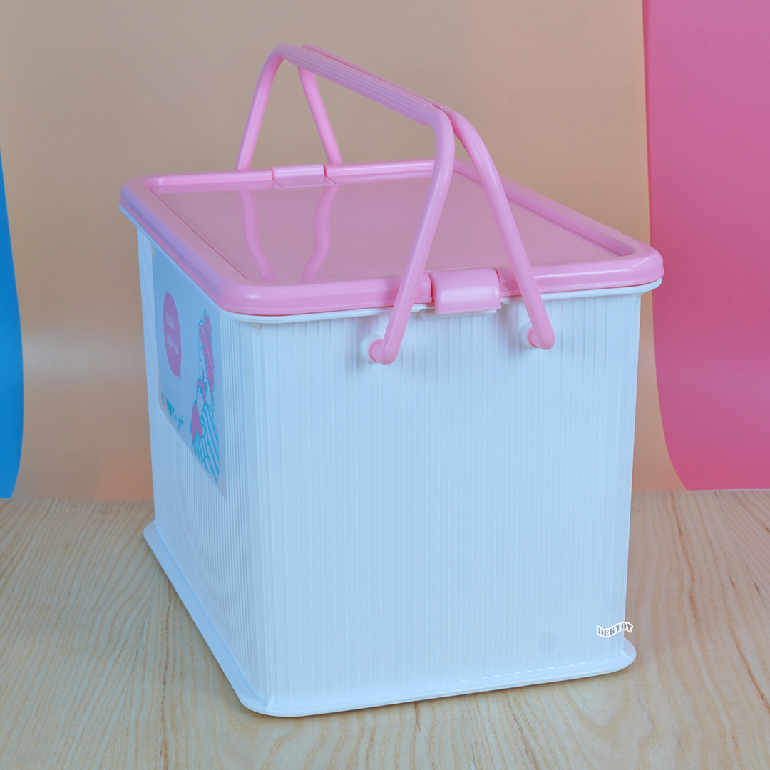 NANNY แนนนี่ กล่องเก็บของเอนกประสงค์ เก็บของใช้ ของเตรียมคลอด 3040MU ลายมุนิน 1 ชิ้นคละลาย