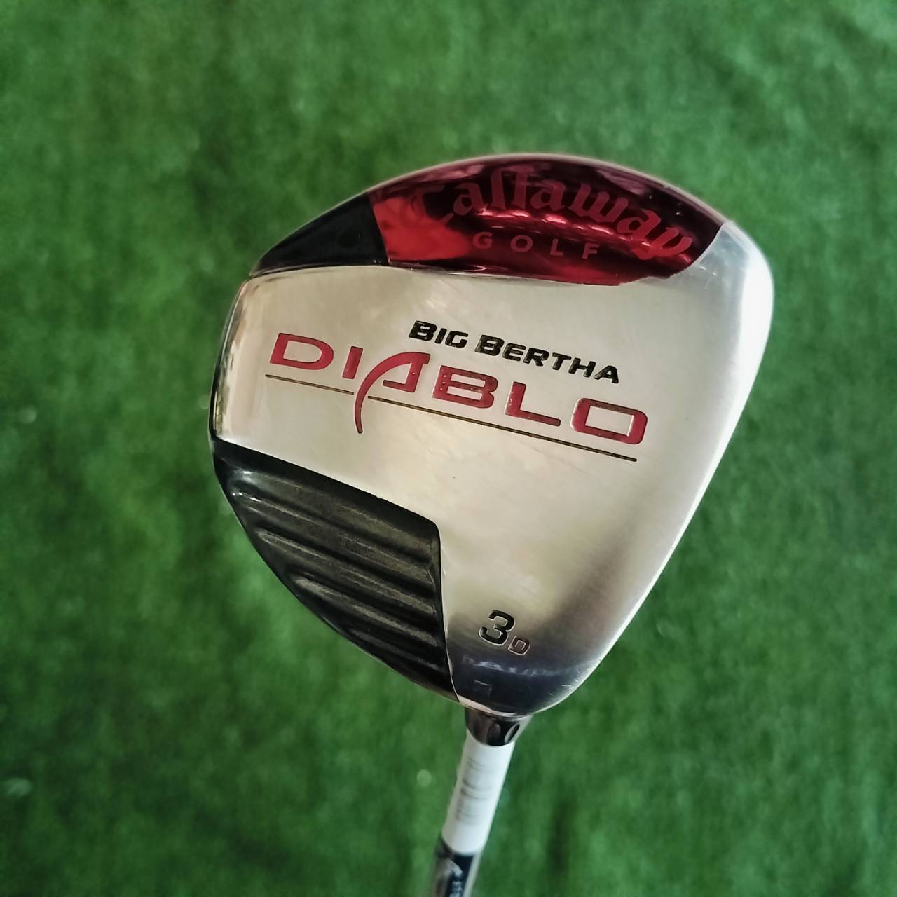 FW3 CALLAWAY BIG BERTHA DIABLO องศา16 ก้าน CALLAWAY DAIBLO FLEX R ตีง่าย + ไกลสุดๆ ซีรี่ย์นี้ ออกแบบให้ช่วยมาก ไม้กอล์ฟพรีเมี่ยมมือสอง ของแท้ By NakaraLuxurious