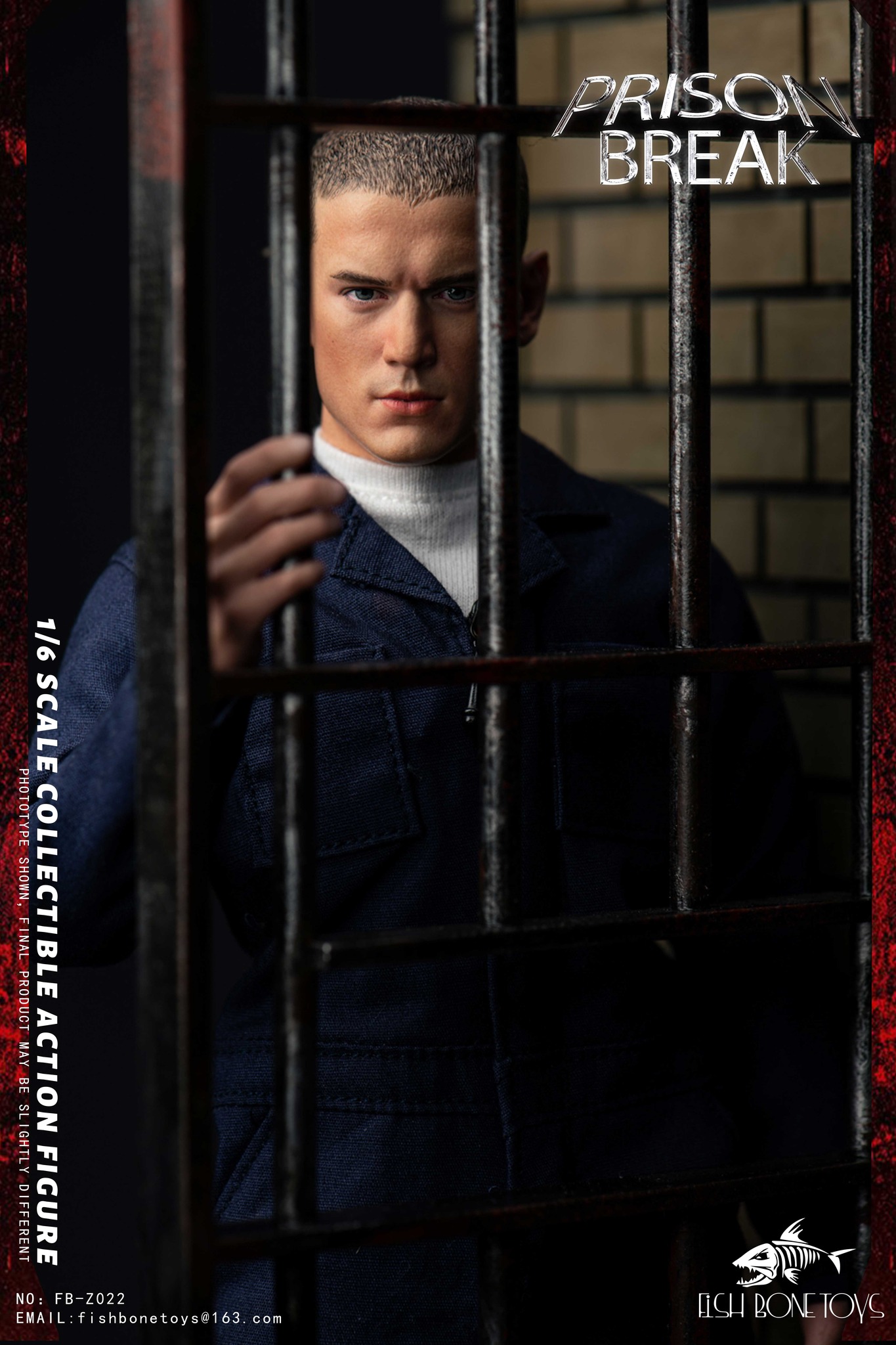 [สั่งจอง]FISH BONETOYS 1/6 : Prison Break