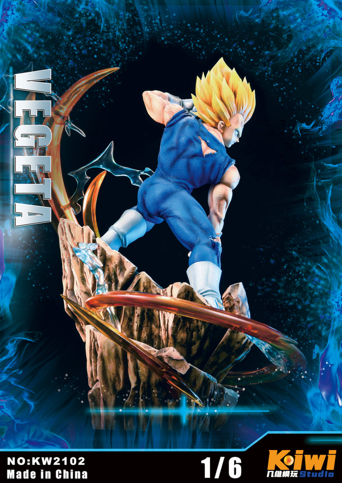 [สั่งจอง]KIWI STUDIO 1/6 : SON GOKU & VEGETA Statue
