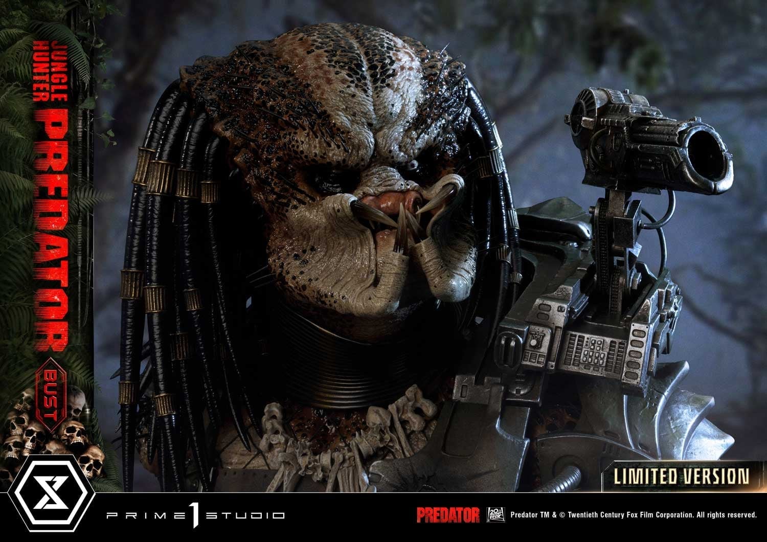 [สั่งจอง]Prime 1 Studio 1/3 : Jungle Hunter Predator Bust (Predator 1987)