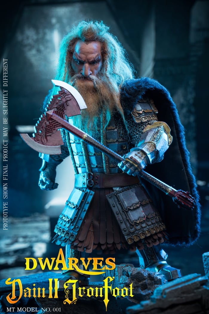 [สั่งจอง]MT MODEL MT001 1/6 dwarf Dane II iron footed moving figure
